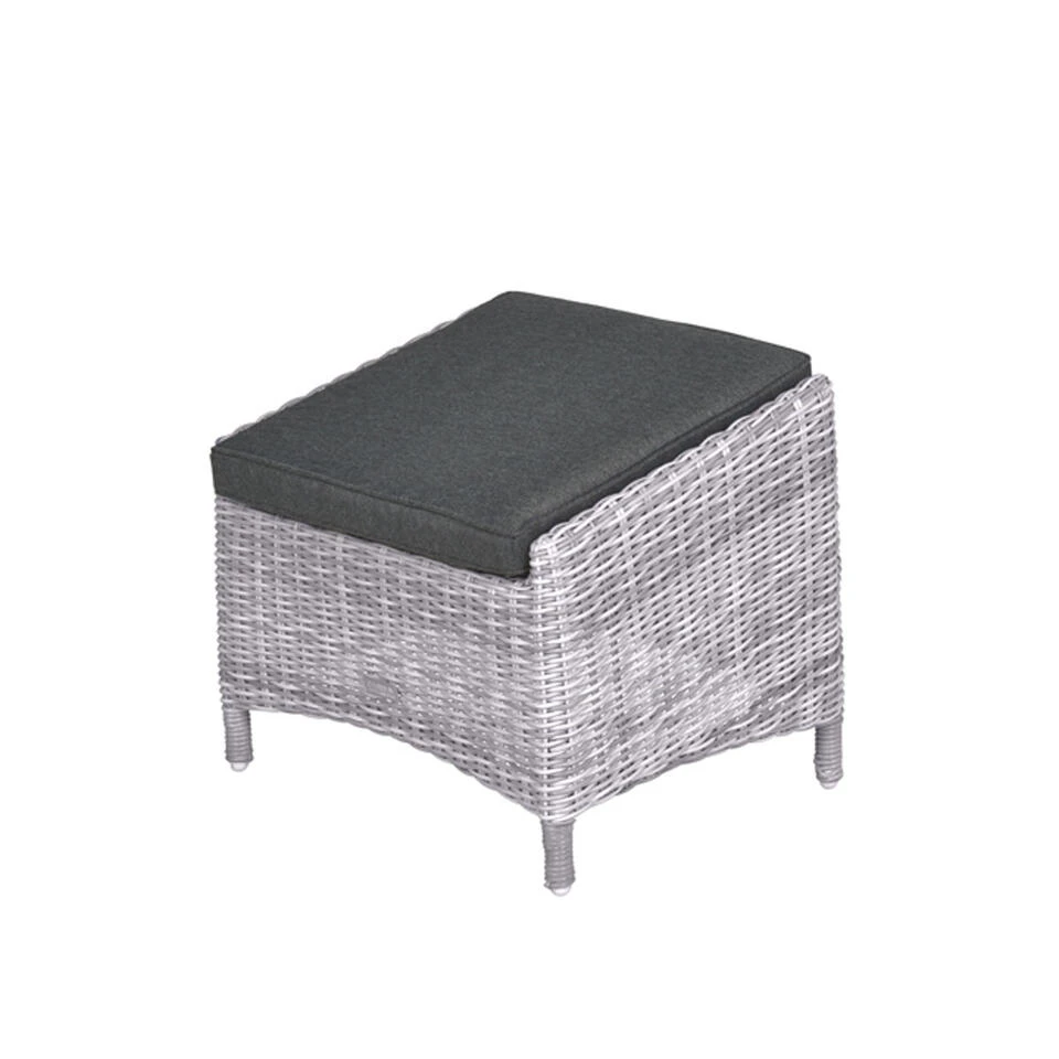 Garden Impressions Collin Voetenbank Licht Grijs 2 Garden Impressions Collin Voetenbank Licht Grijs - Afbeelding 2