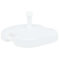 VidaXL Parasolvoet Gevuld Met Zand/water 16 L Kunststof Wit