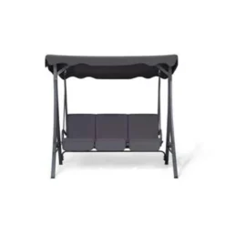 Beliani Schommelbank GARBO - Grijs Polyester -Aerocover Verkoop 2024 130aa4a9c1ff4b708ba36dcee014d182