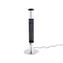 Beliani Terrasverwarmer VEZUVIO - Zwart Aluminium