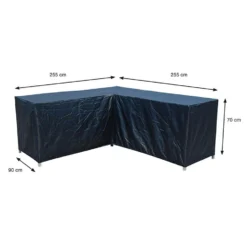 Garden Impressions Lounge Hoesset L 255/255x90xH70 Cm -Aerocover Verkoop 2024 1927457044 0102