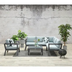 Garden Impressions San Luis Loungestoel - Mint Grijs 6 Garden Impressions San Luis Loungestoel - Mint Grijs -Aerocover Verkoop 2024 1945392173 0102