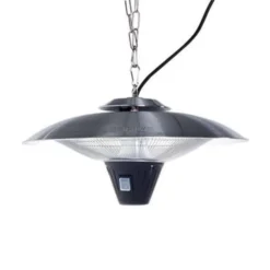 Beliani Terrasverwarmer KABA - Zilver Staal