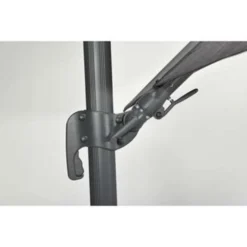 Garden Impressions Hawaii Big Pole Parasol 350x350 - D. Grijs - Zwart -Aerocover Verkoop 2024 1982785367 0103