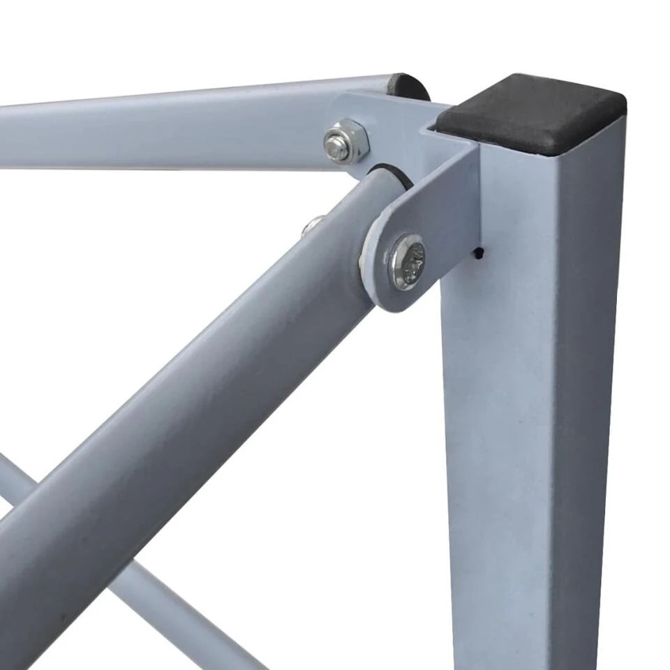 VidaXL Vouwtent Met 2 Wanden 3x3 M Groen 4 VidaXL Vouwtent Met 2 Wanden 3x3 M Groen - Afbeelding 4