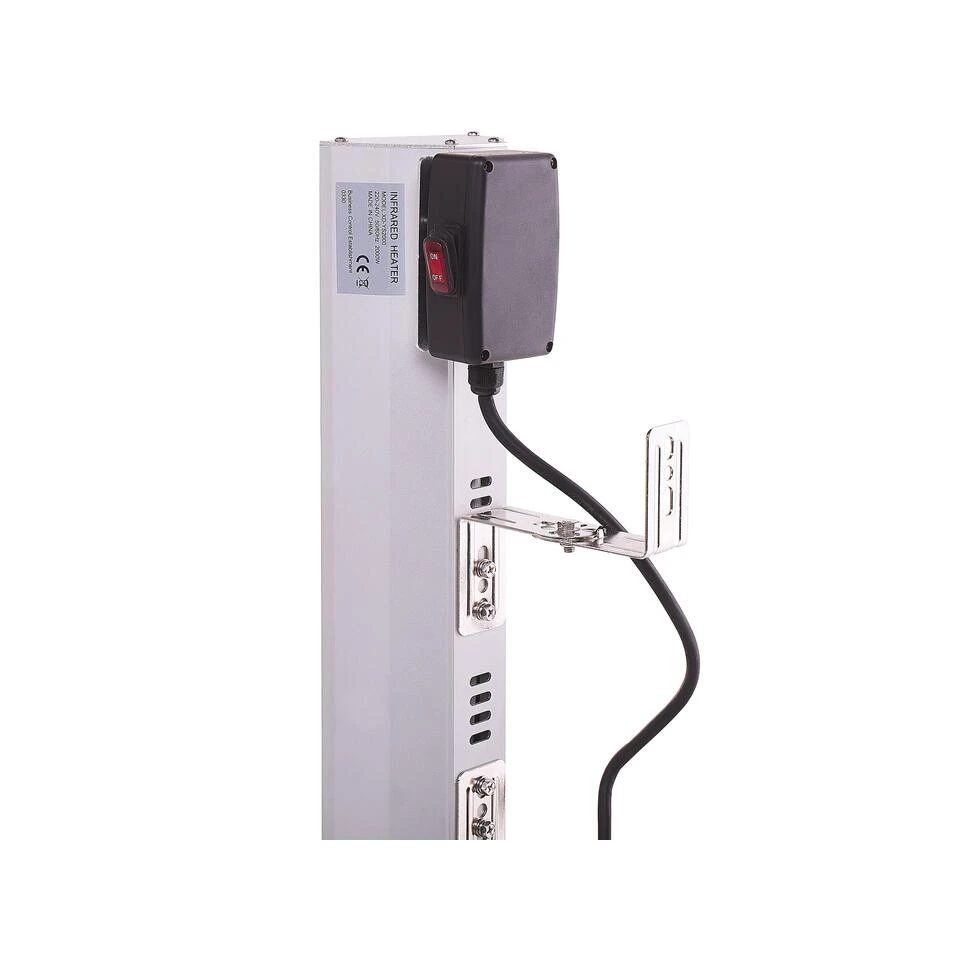 Beliani Terrasverwarmer BROMO - Zilver Aluminium 4 Beliani Terrasverwarmer BROMO - Zilver Aluminium - Afbeelding 4