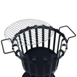 VidaXL Buiten Vuurplaats Met Barbecuerooster 47,5 Cm Staal -Aerocover Verkoop 2024 46466ff6d02048ac8180d13940579b69
