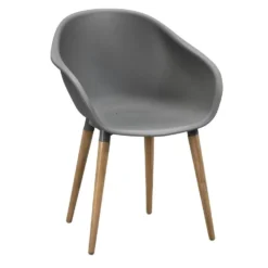 Le Sud Kuipstoel Bretagne - Antraciet - 81x59x55 Cm