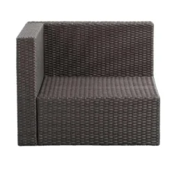 Le Sud Hoekfauteuil Dordogne - Antraciet - 84x84x66 Cm