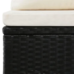 VidaXL 4-delige Loungeset Met Kussens Poly Rattan Zwart 124x65x62 Cm -Aerocover Verkoop 2026 507557c047264c4e8cc6dd7f4f436fe4