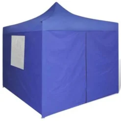 VidaXL Vouwtent Met 4 Zijwanden 3x3 M Blauw -Aerocover Verkoop 2024 5b4a2c6c87974771867f7e1e50dd941c