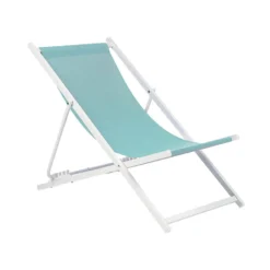 Beliani Tuinligstoel LOCRI II - Blauw Synthetisch Materiaal, Aluminium -Aerocover Verkoop 2024 64766740f9b04044865129be82500f4c