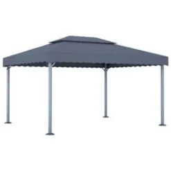 VidaXL Prieel 400x300 Cm Aluminium Antraciet 5 VidaXL Prieel 400x300 Cm Aluminium Antraciet -Aerocover Verkoop 2024 69489dbf7f6f4e61b212602b546f392a