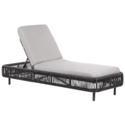 Beliani Tuinligstoel OSINI - Grijs Pe Rotan -Aerocover Verkoop 2024 783a515f303a4266862d1d0ffd097932