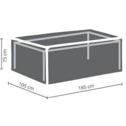 Outdoor Covers Premium Hoes Voor Tuintafel - 180 Cm -Aerocover Verkoop 2024 81010512 0200