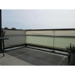 Nesling Balkondoek - Antraciet - 80x500 Cm