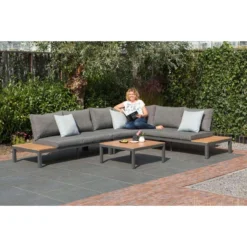 Exotan La Vida Loungeset - Grijs -Aerocover Verkoop 2026 81016969 0104