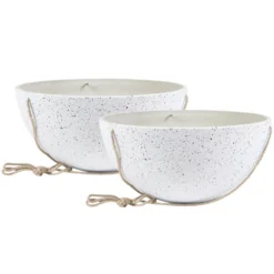 Ter Steege Plantenpot - Hangend - Wit - Kunststof - 25 X 12 Cm -Aerocover Verkoop 2026 972df56ef78a47a9885c69323bc9c1f2