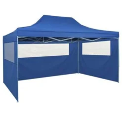 VidaXL Vouwtent Pop-up Met 4 Zijwanden 3x4,5 M Blauw -Aerocover Verkoop 2024 9b624171bd9648b1a6ebdc0a0eb8d1eb