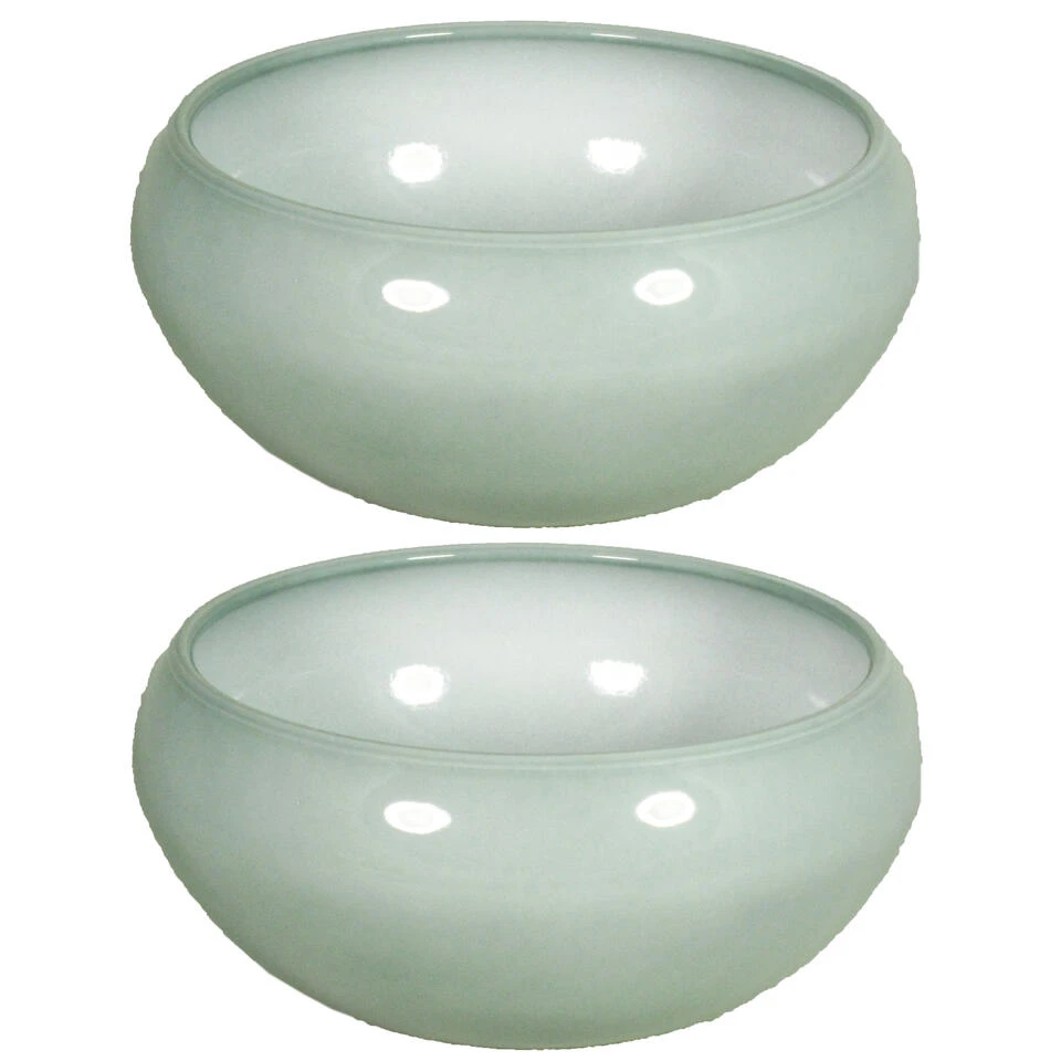 Floran Bloempot - Schaal - Mistry Groen - Keramiek - 30 X 13 Cm 2 Floran Bloempot - Schaal - Mistry Groen - Keramiek - 30 X 13 Cm - Afbeelding 2