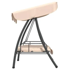 VidaXL Schommelbank Voor Buiten Met Luifel Zandwit -Aerocover Verkoop 2024 ab99bb59917e40c88f4be2ad366ebeee