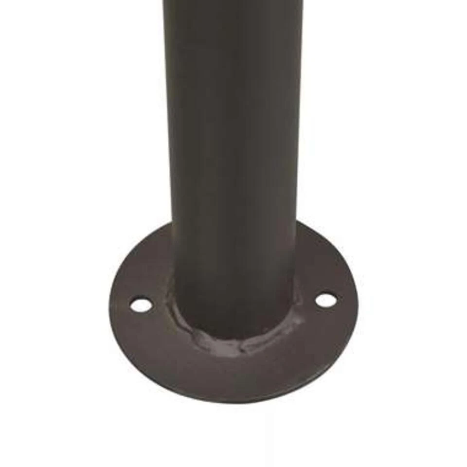 VidaXL Prieel 4x4 M Staal Beige 4 VidaXL Prieel 4x4 M Staal Beige - Afbeelding 4