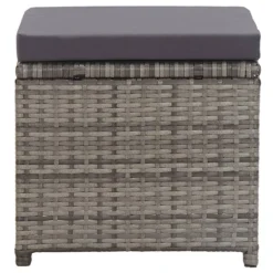 VidaXL Tuinkrukken 2 St Met Kussens Poly Rattan Antraciet -Aerocover Verkoop 2024 cc4b5da6cf4549239d2e732b75463b6c