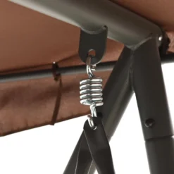 VidaXL Schommelbank Voor Buiten Met Luifel Koffiekleurig -Aerocover Verkoop 2024 cfe6933272f34a9c966e1b1db974f244