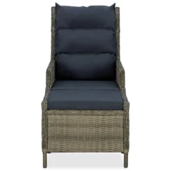 VidaXL Tuinstoel Verstelbaar Met Voetenbankje Poly Rattan Bruin -Aerocover Verkoop 2024 da7871427e0442e5a8ed0fe1ec7a49f8