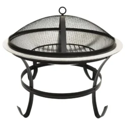 VidaXL Vuurplaats En Barbecue 2-in-1 Met Pook 56x56x49 Cm Rvs -Aerocover Verkoop 2024 ddb816802b6240f3b80f34a42db4cc86