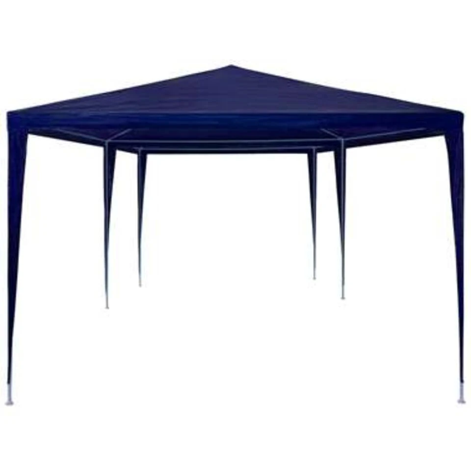 VidaXL Partytent 3x6 M PE Blauw 2 VidaXL Partytent 3x6 M PE Blauw - Afbeelding 2
