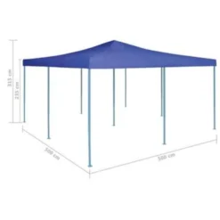 VidaXL Prieel Inklapbaar 5x5 M Blauw 5 VidaXL Prieel Inklapbaar 5x5 M Blauw -Aerocover Verkoop 2024 ff07d1b2662f4703929baeff966d79a4